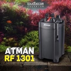 Lọc thùng Atman RF-1301 dành cho bể 1m-1.5m, lọc ngoài thế hệ mới, có 3 ngăn lọc, đẩy khỏe, bể 200-400lít