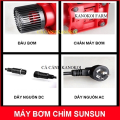 MÁY BƠM NƯỚC CHÌM SUNSUN JDP 6000, JDP 10000, JDP 18000