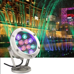 Đèn Led Âm Nước Đổi Màu 18W RGB