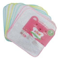 Set 8 tấm lót chống thấm Aiko cho bé Sơ sinh - 30x30cm