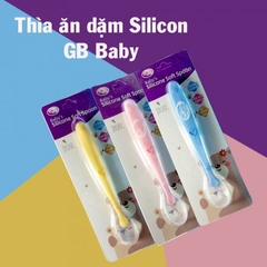 Thìa ăn dặm silicone mềm cho bé GB BABY (Công nghệ Hàn Quốc))