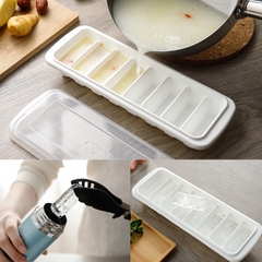 Khay đá 8 thanh có nắp đậy Inomata - Ice Tray - Made in Japan - KBN 503163