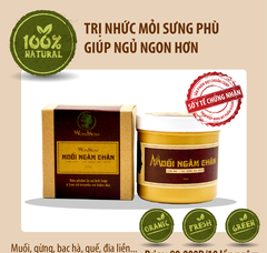 Muối ngâm chân trị đau nhức, phù chân Wonmom 350Gram - An toàn cho Mẹ mang thai và sau sinh (Việt Nam)