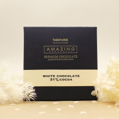 Amazing White Chocolate 31% 80g