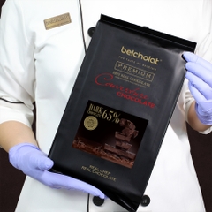 Strong Dark Couverture Chocolate 65% / Block 1kg