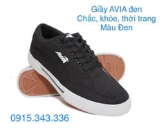 Giày vải AVIA Thượng Đình - màu xanh than/ đen