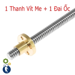 Bộ Vít Me Đai Ốc Bước 2 - 50cm