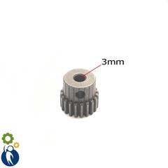 Bánh Răng Thép Trục 3mm 20 Răng 0.5M