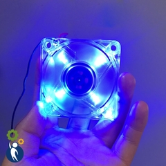 Quạt Tản Nhiệt Mini 6x6x1.2cm 12V 0.45A Có Đèn Led