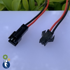 Bộ Jack Kết Nối Đực Cái SM - 2P 2.54mm