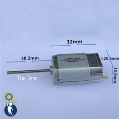 Motor 3V-9V Mã 180 14200rpm Trục Dài