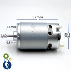 Motor 6-14.4V 19500rpm Mã 550-7127 Motor 12V 16500rpm