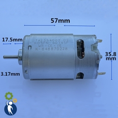 Motor 6-18V 26800rpm Mã 555 Motor 12V 17800rpm