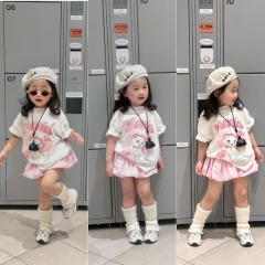 - SET BÉ GÁI ÁO TRẮNG MÈO MERIE CVAY BỒNG