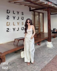 QUẦN KAKI SUÔNG TÚI TRƯỚC 3 MÀU