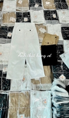 QUẦN KAKI SUÔNG TÚI TRƯỚC 3 MÀU