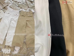 QUẦN KAKI SUÔNG TÚI TRƯỚC 3 MÀU
