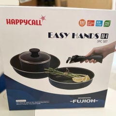 Bộ Nồi Chống Dính Đáy Từ Happycall Easy Hand 5 món