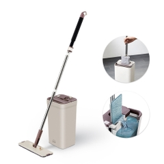 Bộ cây lau nhà LocknLock Squeeze Flat Mop ETM471