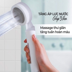 Vòi sen tăng áp lọc nước Halio Beautifying Shower Head