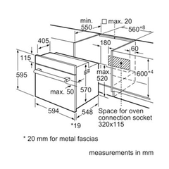 Lò nướng âm Bosch HBF113BR0A