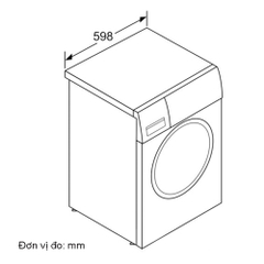 Máy giặt cửa trước Bosch 9 kg WAW28480SG
