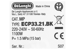 Máy pha cafe Delonghi ECP33.21