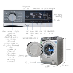 Máy giặt cửa trước Electrolux 11 kg EWF1142BESA