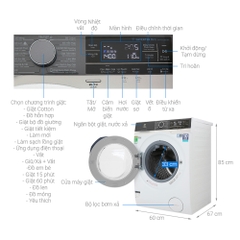 Máy giặt cửa trước Electrolux 11 kg EWF1142BEWA