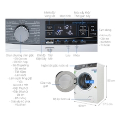 Máy giặt sấy Electrolux 8/5 kg EWW8023AEWA