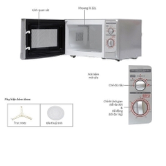 Lò vi sóng Sharp R-21A1(S)VN