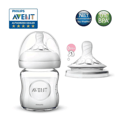 Bình sữa thủy tinh 120ml Philips Avent SCF671/13