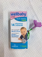 Vitamin tổng hợp Wellbaby Vitabiotics Anh Quốc 150ml