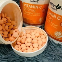 Viên ngậm Vitamin C Healthy Care Úc 500 viên