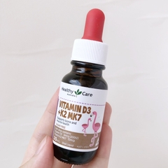 Vitamin D3 + K2 MK7 Healthy Care, Úc, Lọ 25ml