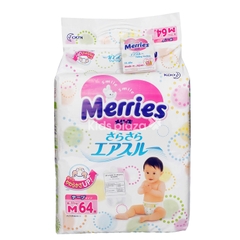 Bỉm Merries dán M64