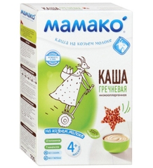 Bột ăn dặm Mamako Sữa dê + Kiều mạch