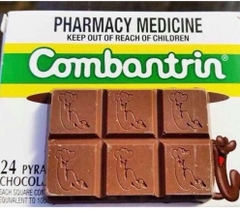 Thuốc tẩy giun Combantrin của Úc vị socola