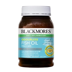 Blackmores Odourless Fish Oil Mini Caps dầu cá 1000mg lọ 400 viên