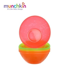 Bộ 5 Bát Nhựa Cao Cấp Munchkin