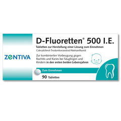 Vitamin D Fluoretten 500 I. E. (D Flo)