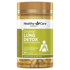 Lung Detox - Viên Hỗ Trợ Thải Độc Phổi Healthy Care Original