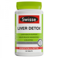 Thải Độc Gan Swisse Liver Detox Úc 120 viên