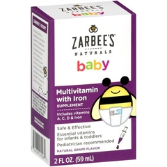 Vitamin Tổng Hợp Multivitamin With Iron Zarbee's