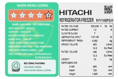 Tủ lạnh Hitachi Inverter 349 lít R-FVY480PGV0 GBK