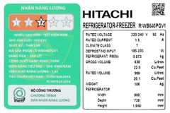 Tủ lạnh Hitachi Inverter 569 lít R-WB640PGV1 GMG
