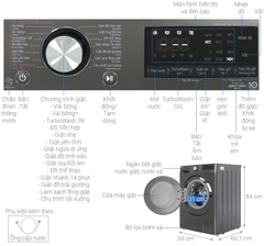 Máy giặt LG AI DD Inverter 12 kg FV1412S3B