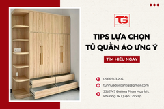 Tips lựa chọn tủ quần áo ưng ý