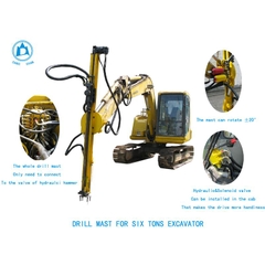 Búa khoan thuỷ lực lắp trên đào