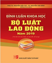 Sách Bình luận khoa học bộ luật lao động